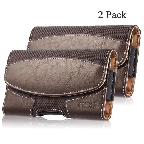 Horizontal leather case - 2x,